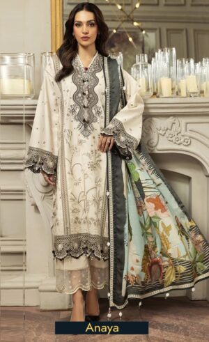 Buy Anaya by Kiran Chaudhry Embroidered Tissue Silk Maham 02 Dress Now 2