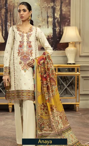 Embroidered Lawn YANA