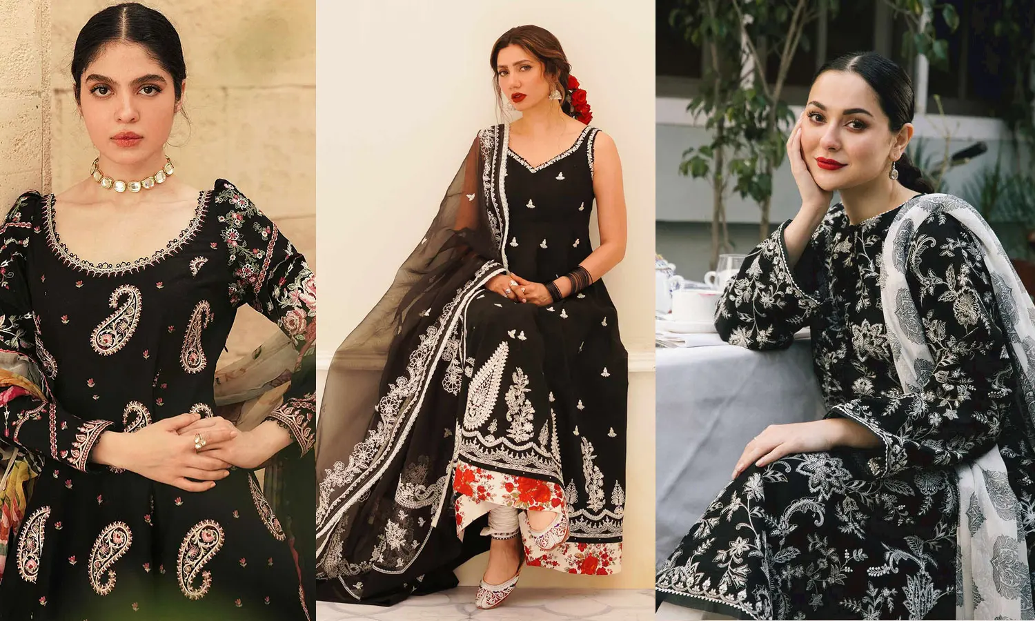 Black Pakistani Clothes are Popular in Every Season