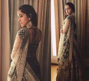 Sara Ali Khan Mesmerizes Fans with Sparkly Mirror Lehenga