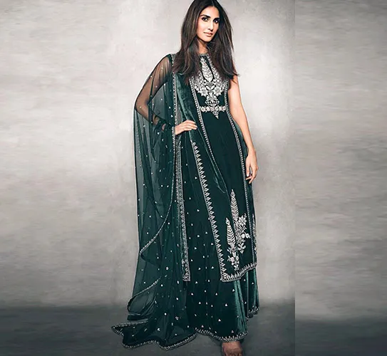 Vaani Kapoor sets fashion trends with her enchanting appearance in a green sharara
