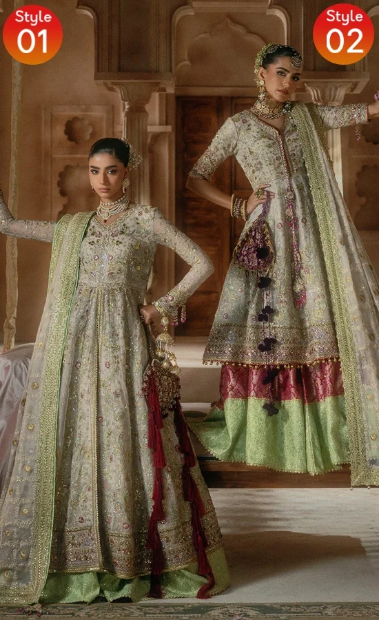 Mint green salwar kameez for wedding guests with elegant embroidery and traditional detailing