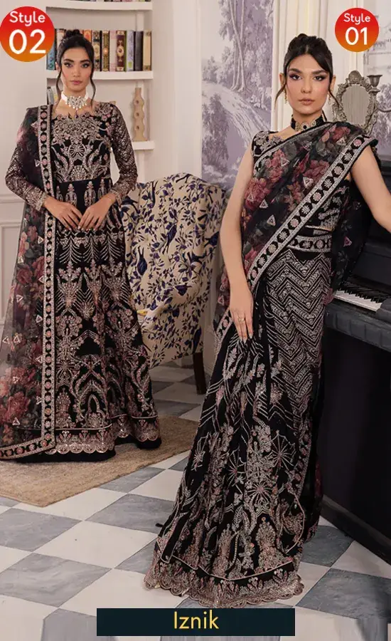 Embroidered Georgette Chiffon - CC 32 Kiah Embroidered Georgette Chiffon - CC 32 Kiah