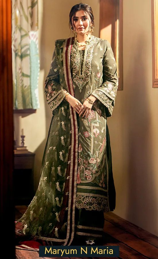 Embroidered Lawn - Amira MS24-565