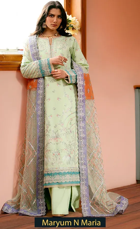 Embroidered Lawn - Zara MS24-566