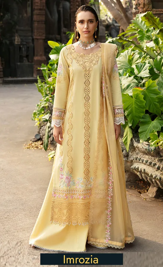 Imrozia Embroidered Lawn SL-154 Inaya