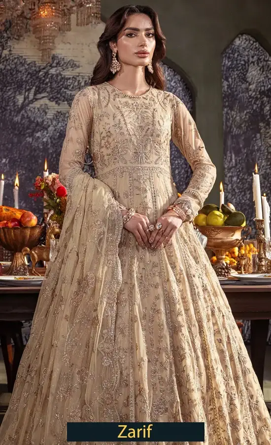 Gold Colour Lehenga Choli for Wedding Guests