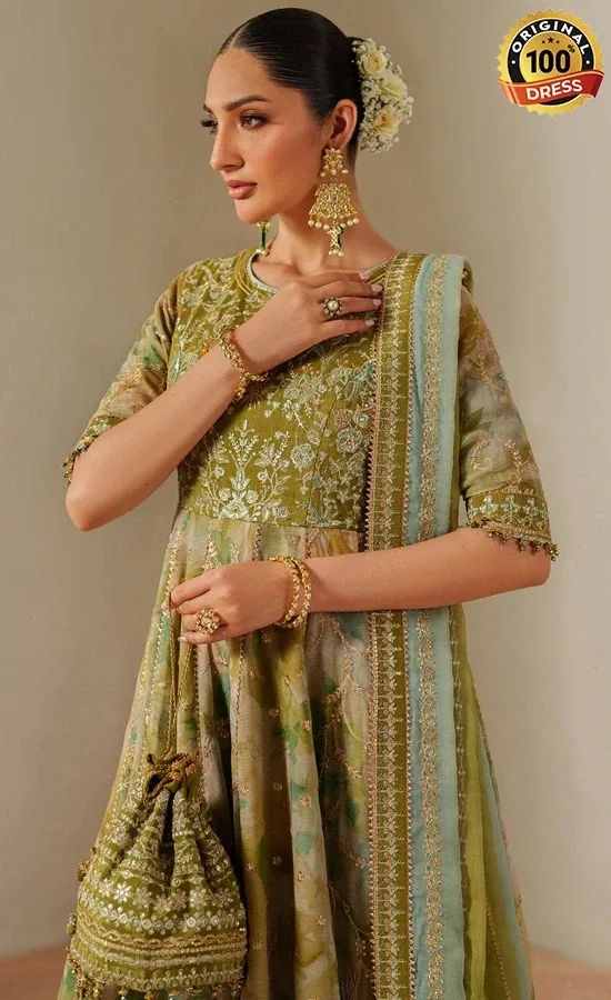 Modest Green Dress For Wedding Guests (2)