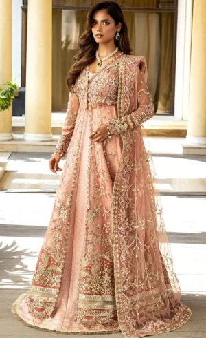 Peach-Lehenga-For-Wedding-Guestsss-3