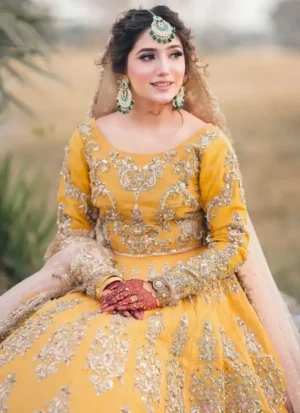 Bridal Yellow Lehenga