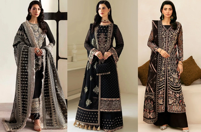 Black Salwar Kameez
