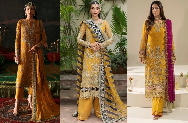 Yellow Salwar Kameez