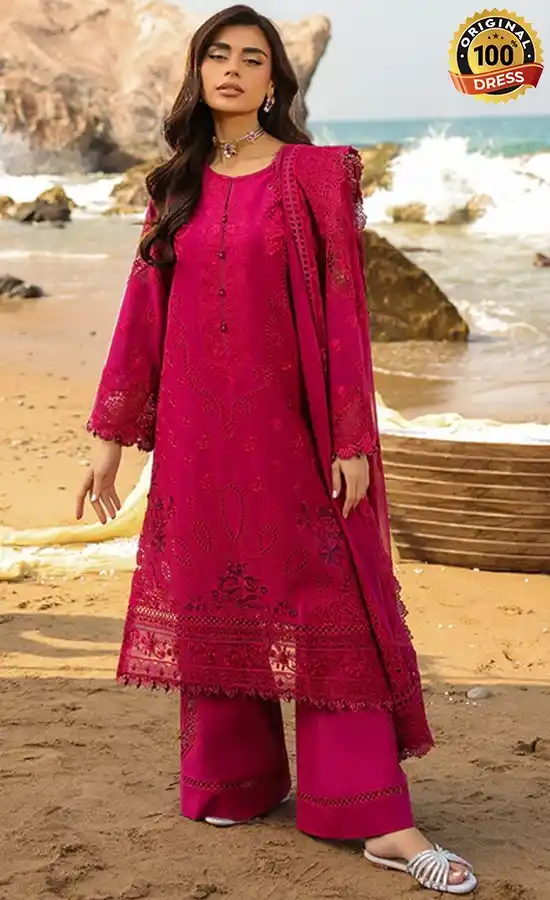 Embroidered Lawn – SL-98 Zimal