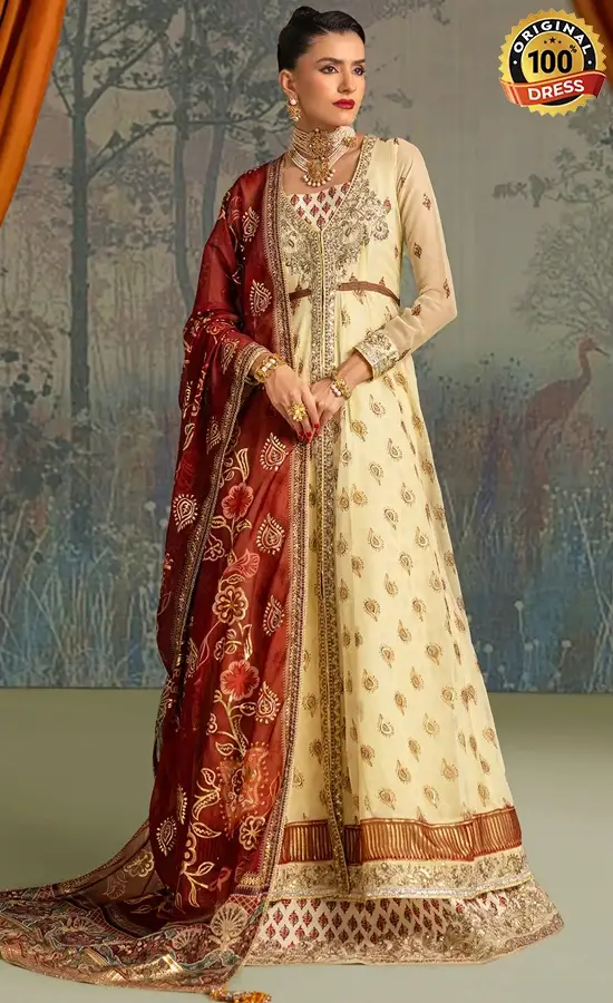Aik Atelier Embroidered Organza LADY LOOK 03 Dress (2) Aik Atelier Embroidered Organza LADY LOOK 03 Dress (2)
