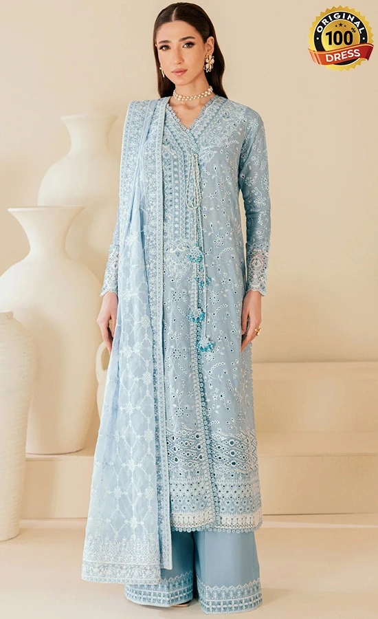 Aik Atelier Embroidered Lawn B2601B Dress (2) Aik Atelier Embroidered Lawn B2601B Dress (2)