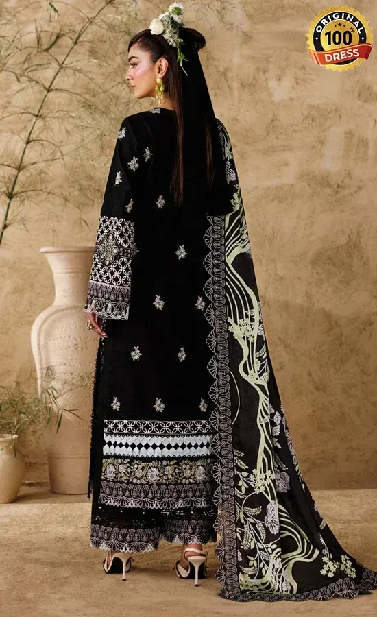 Akbar Aslam Embroidered Lawn Alesse Dress (2)