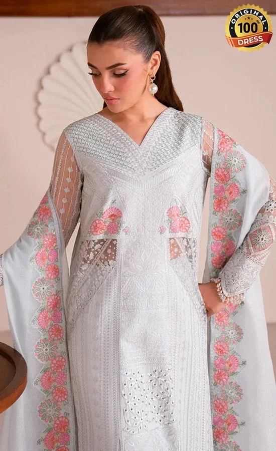 Maryum N Maria Embroidered Lawn Aurelie Dress (1)