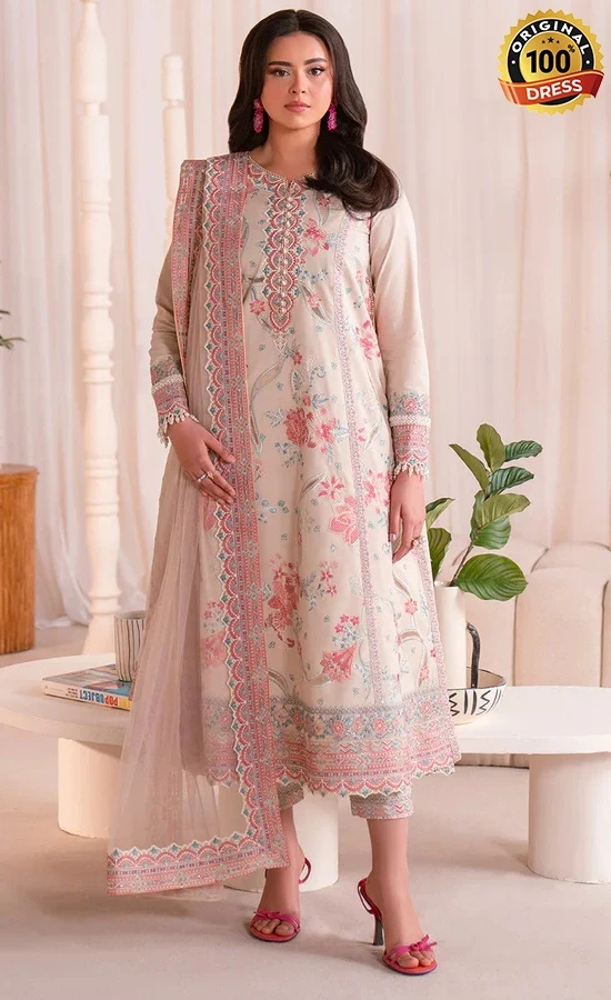 Maryum N Maria Embroidered Lawn Madeleine Dress (4) Maryum N Maria Embroidered Lawn Madeleine Dress (4)
