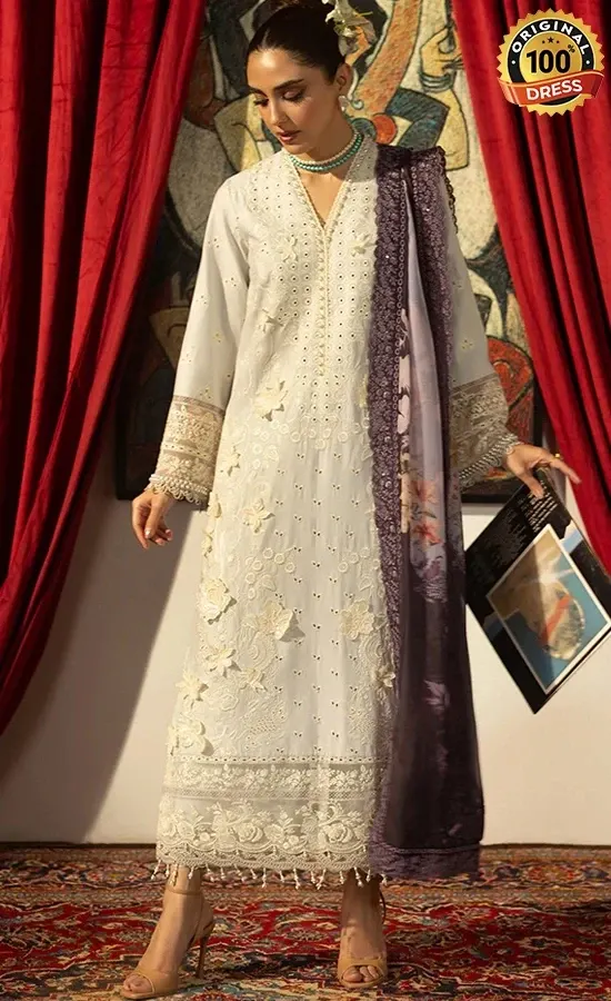 Imrozia PK Embroidered Lawn Rameen Dress (2)