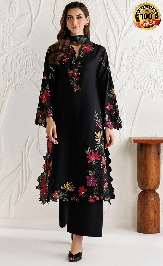 Iznik PK Embroidered Lawn UE-681 Dress (2) Iznik PK Embroidered Lawn UE-681 Dress (2)