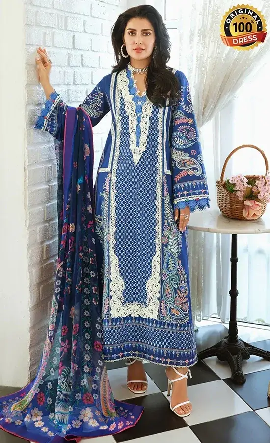 Mushq PK Embroidered Lawn Moonlit Dreams Dress (2) Mushq PK Embroidered Lawn Moonlit Dreams Dress (2)