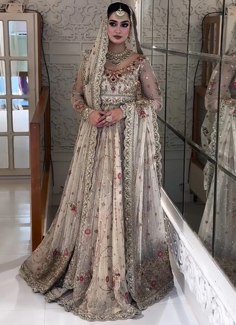Haris Shakeel Ivory Bridal Maxi (Inspired Version) Video