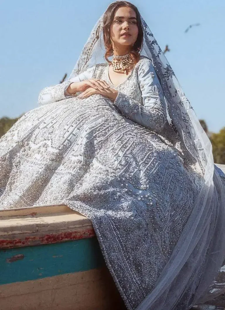 Ali Xeeshan Ice Blue Maxi (Inspired Version) Video