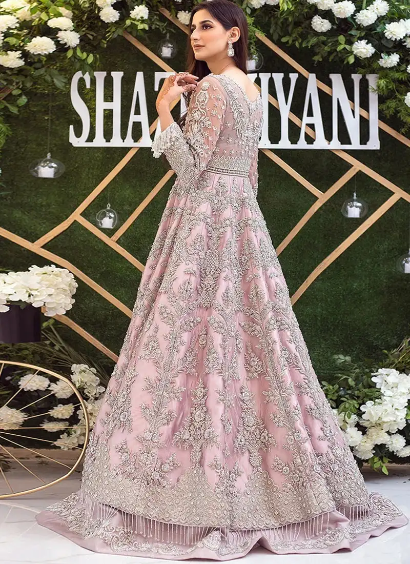 Shazia Kiyani Pink Walima Lehenga (1)